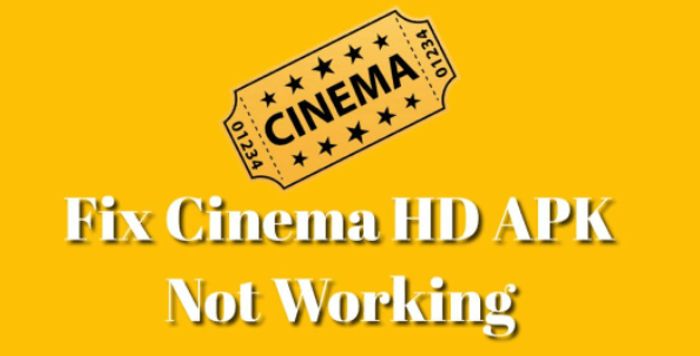 Cinema HD not working