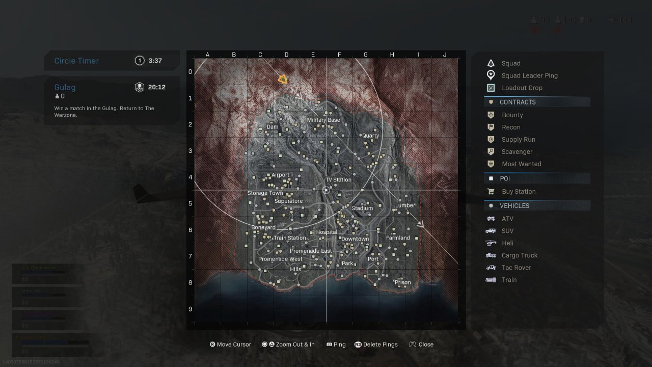 map setting: square map